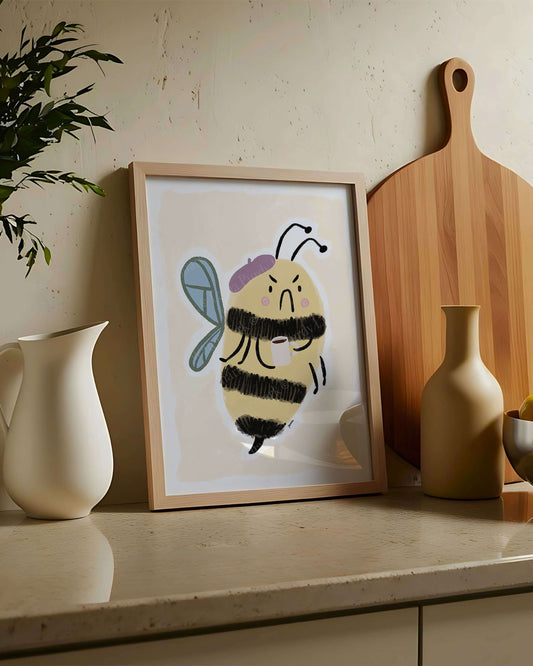 Cappuccino Coffee Bee