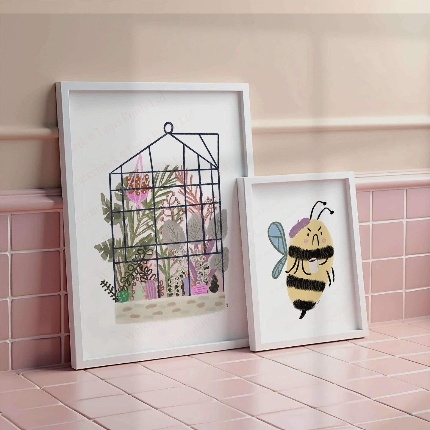 Coffee Bee Print