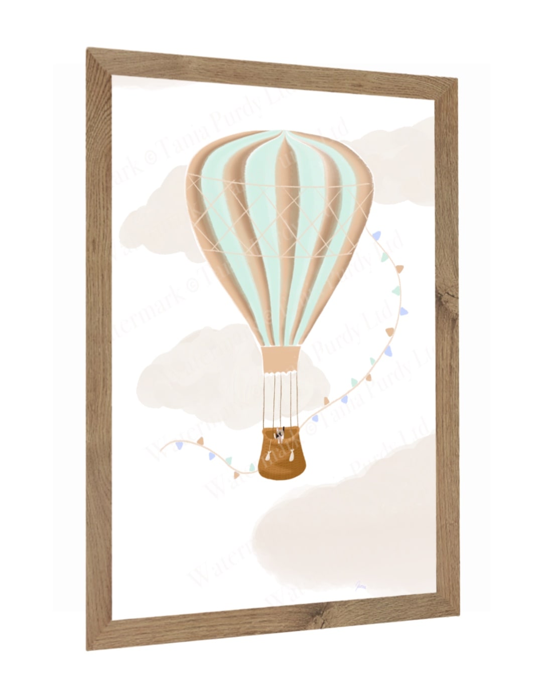 Naughty Calico Cat Print