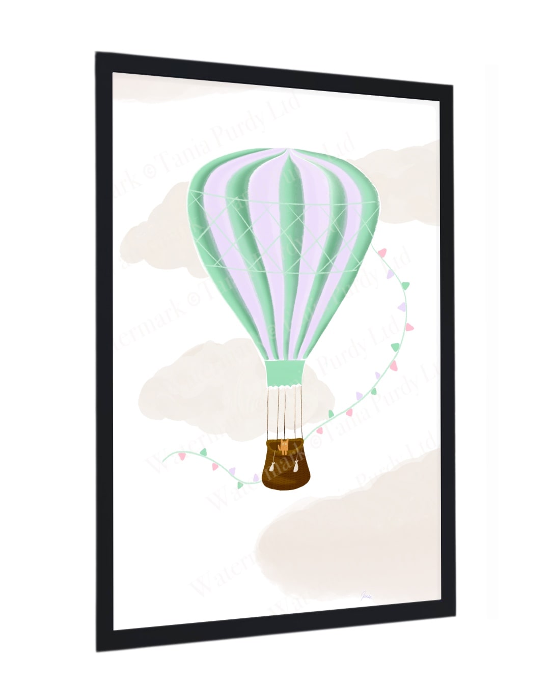 Naughty Ginger Cat Print