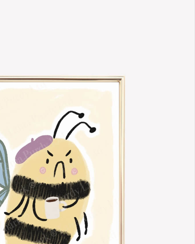 Cappuccino Coffee Bee