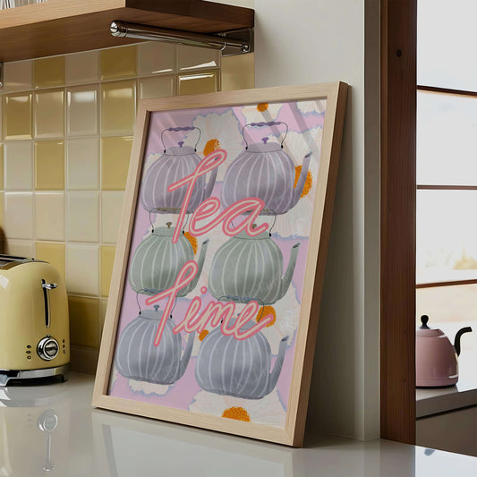 Never Enough Tea Time Print