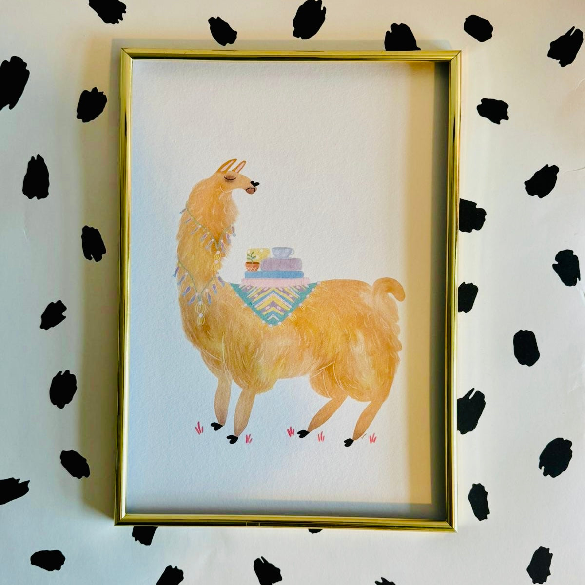 Mr Llama Print