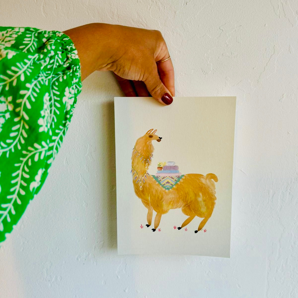 Mr Llama Print