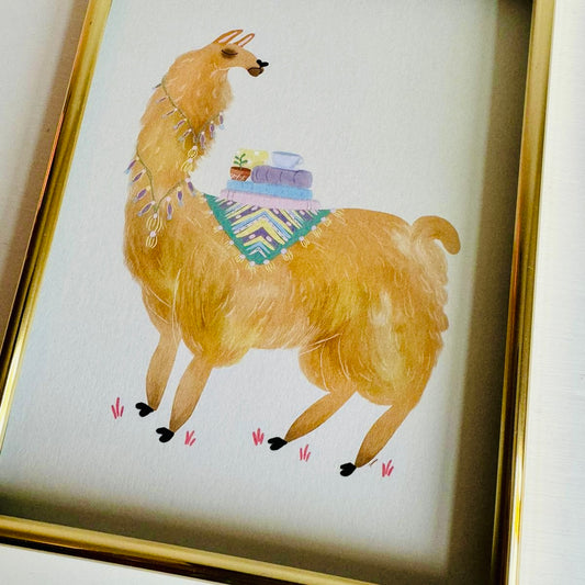 Mr Llama Print