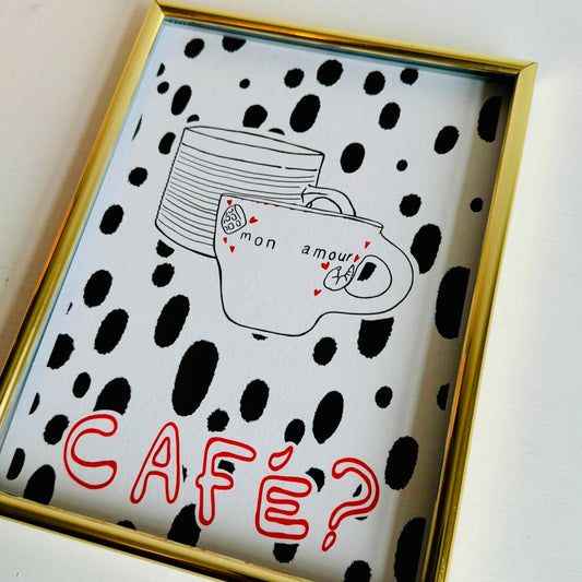 Personalised Cup Coffee Print