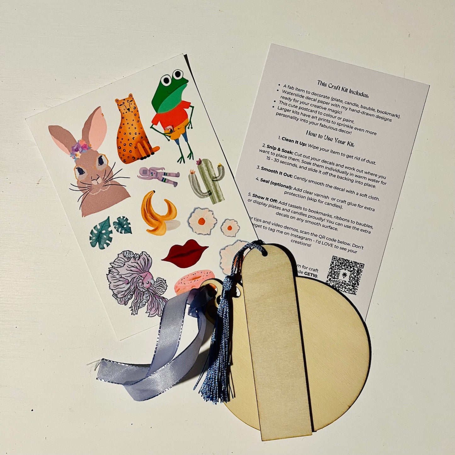 Bookmark and Bauble Craft Kit